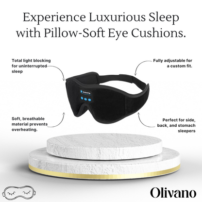 AuraSleep 3D™ – "Enveloping Rest with Premium Audio."