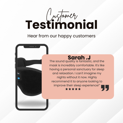 AuraSleep 3D™ – "Enveloping Rest with Premium Audio."